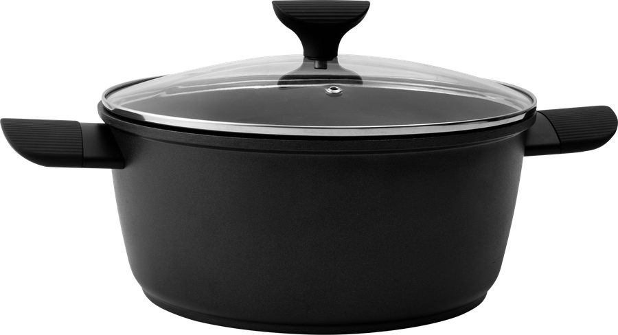 Кастрюля PLATINUM CHOICE Smart Cook, литая, стеклянная крышка, индукция, soft touch, 3.3л, Арт. SC-PL-3