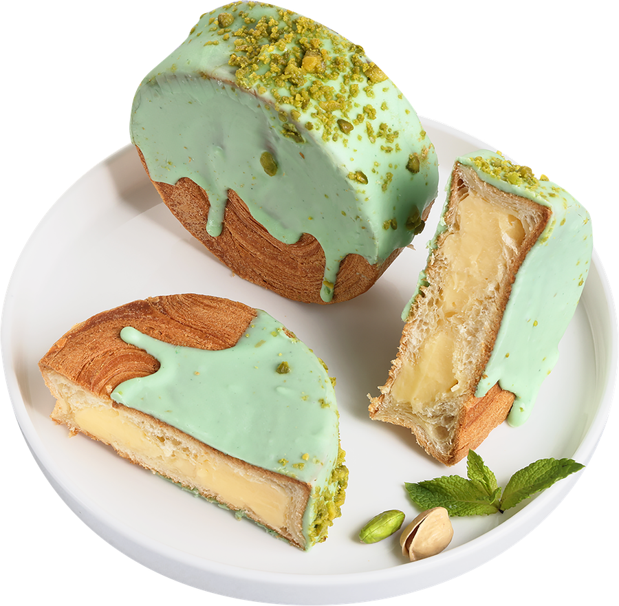 Коин с заварным кремом и фисташкой, 110г
