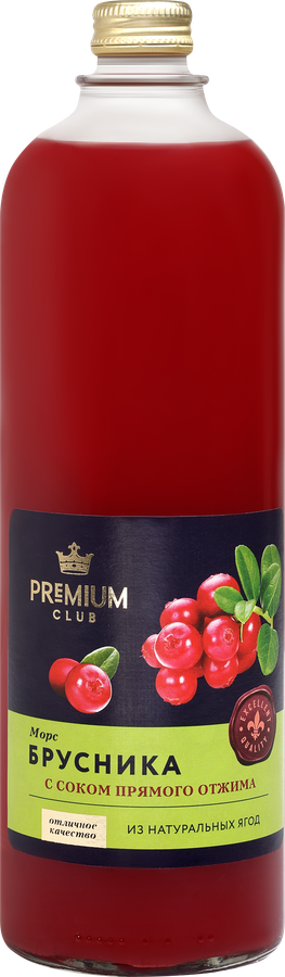 Морс PREMIUM CLUB Брусничный