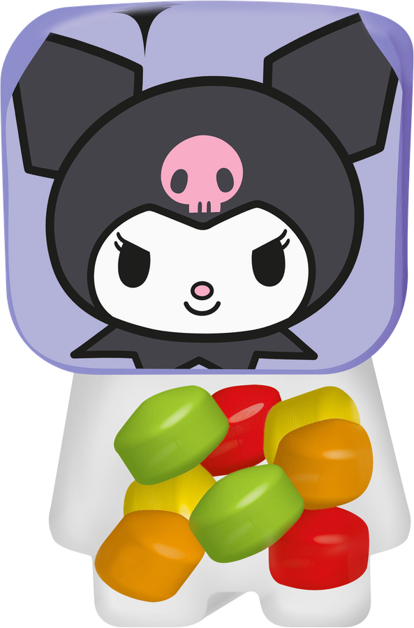 Драже KUROMI My melody со вкусом фруктового ассорти, 7г