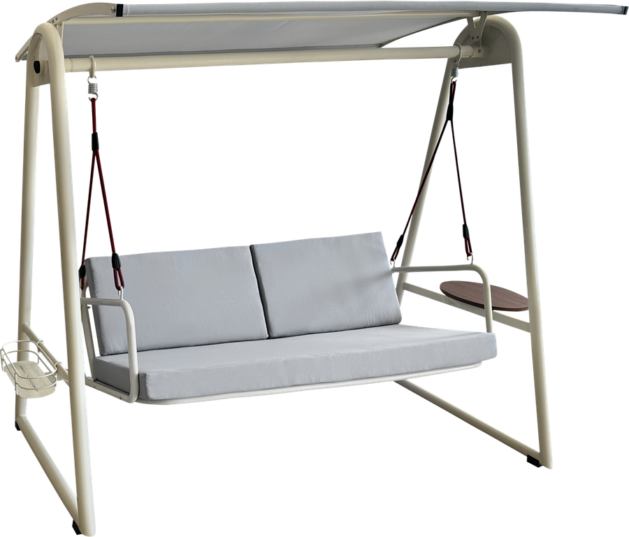 Качели 3-х местные GIARDINO CLUB 205х110х178см, с подставкой, Арт.HS-LT-A, превью