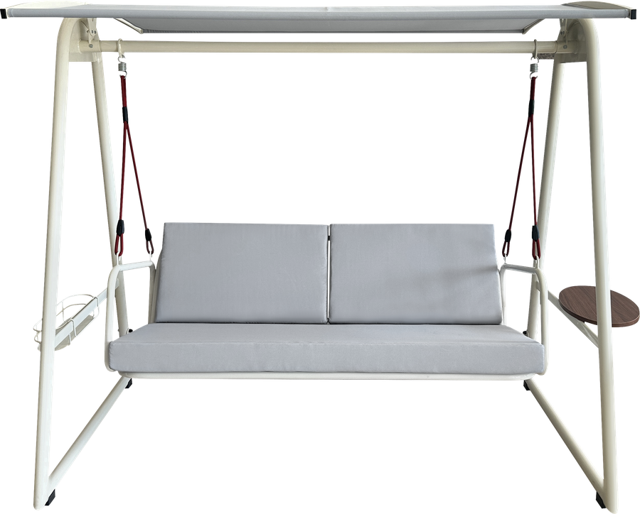 Качели 3-х местные GIARDINO CLUB 205х110х178см, с подставкой, Арт.HS-LT-A, предпросмотр