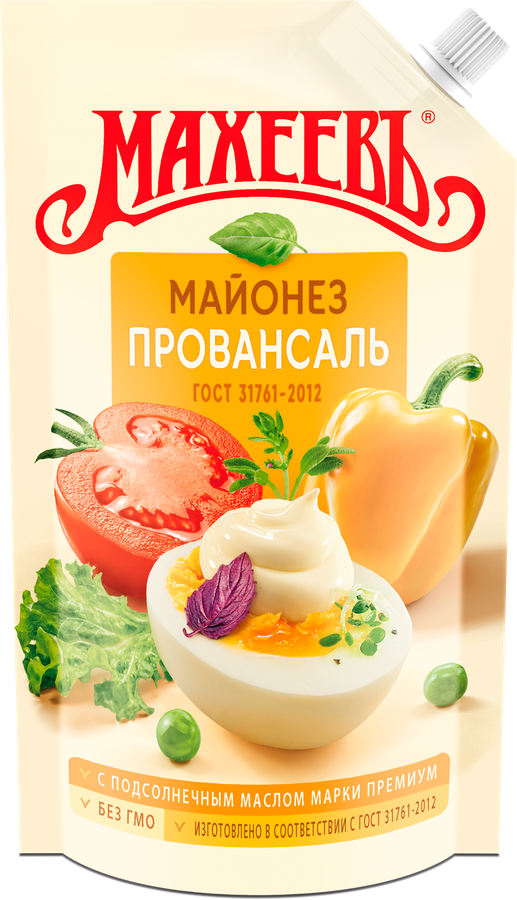 Майонез МАХЕЕВЪ Провансаль-М 50,5%, 400мл