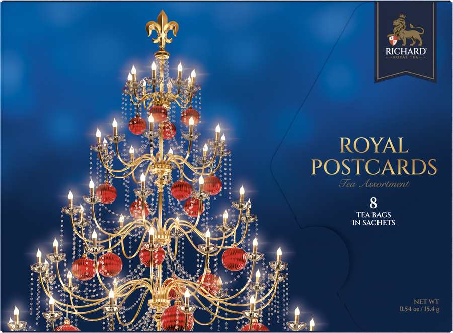 Набор чая RICHARD Royal Postcards Tea ассорти, 8пак, предпросмотр