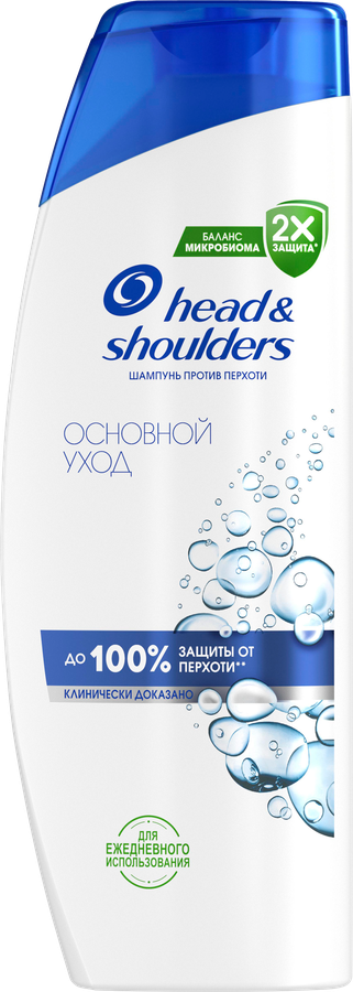 Шампунь против перхоти HEAD&SHOULDERS Основной уход, 400мл