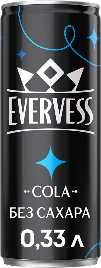 НапитокEVERVESSКолабезсахарагазированный,0.33л