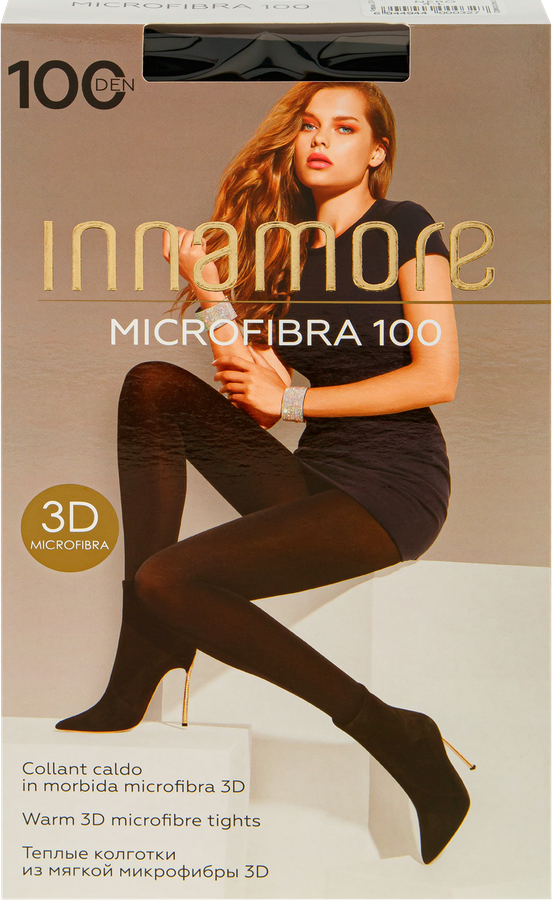 Колготки женские INNAMORE Microfibra 100 den nero 2