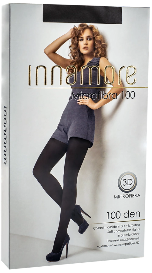 Колготки женские INNAMORE Microfibra 100 den nero 2