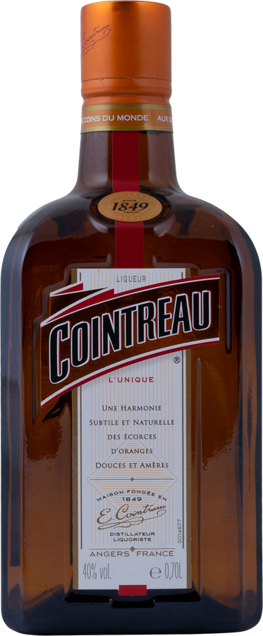 Ликер COINTREAU 40%, крепкий, 0.7л