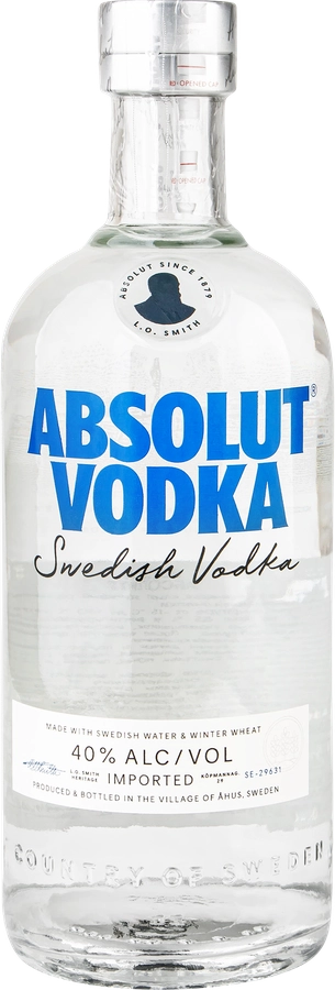 Водка ABSOLUT 40%, 0.75л