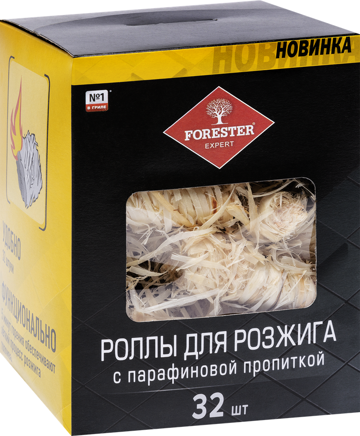 Роллы для розжига FORESTER парафиновые, Арт. BC-937, предпросмотр
