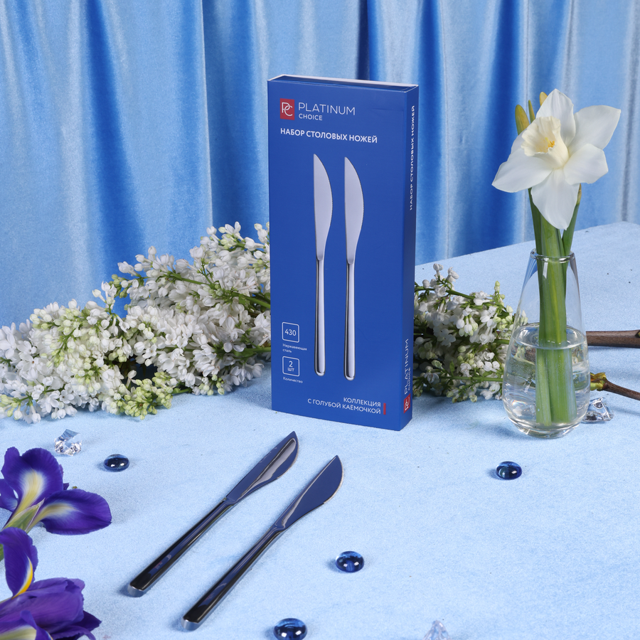 Набор столовых ножей PLATINUM CHOICE 2 шт, превью