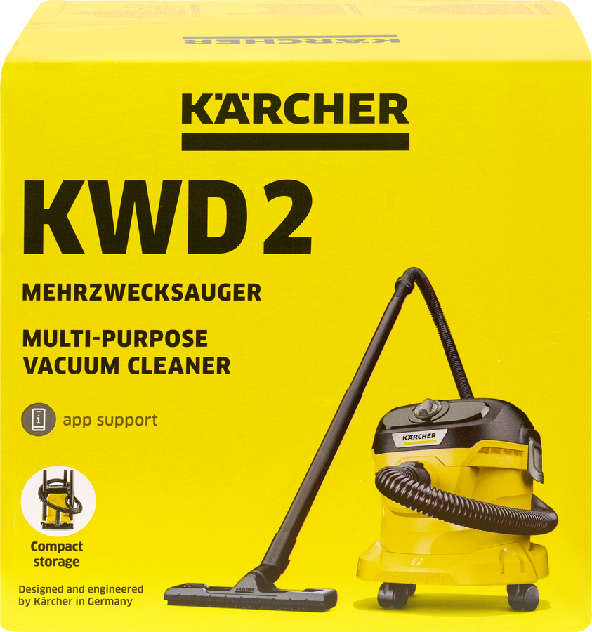 Пылесос хозяйственный KARCHER KWD 2V-12/4/18 38х38х38,5см, Арт. 1.628-426.0, предпросмотр