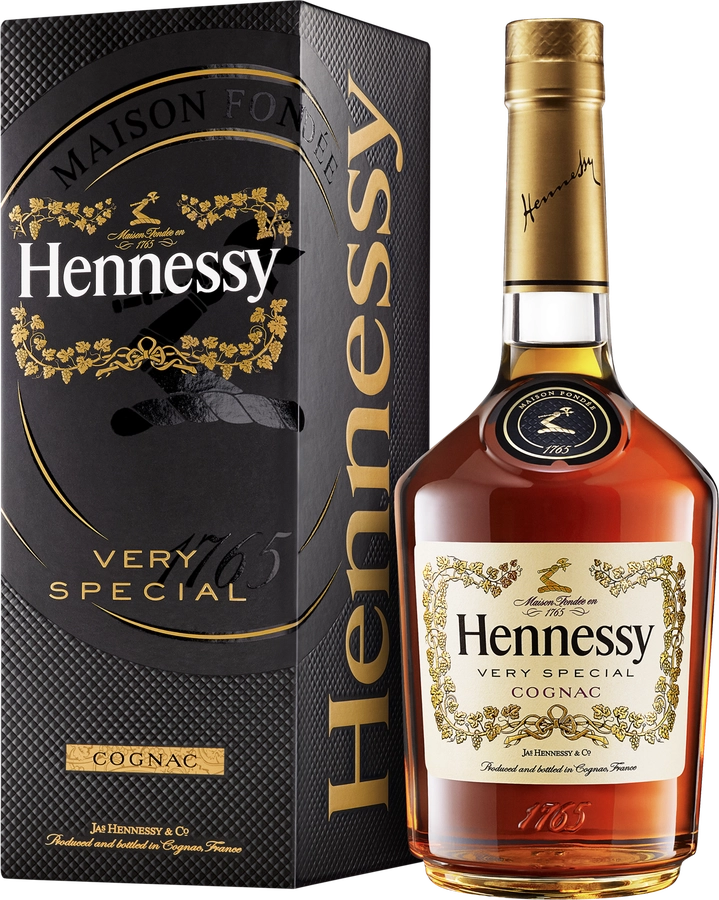 Коньяк HENNESSY VS ординарный 3 года 40%, п/у, 0.7л