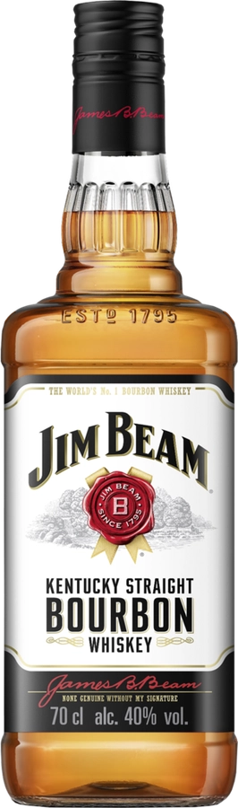 Виски JIM BEAM Bourbon 40%, 0.7л