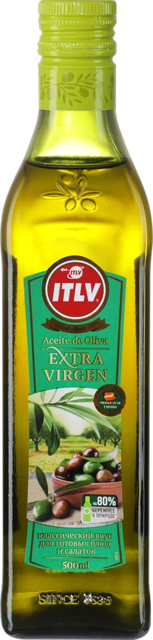 Масло оливковое ITLV Extra Virgin, 500мл