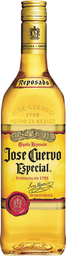 Напиток спиртной JOSE CUERVO Текила Especial Reposado 38%, 0.7л